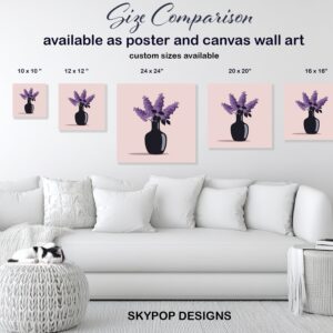 Lilac Bouquet Art