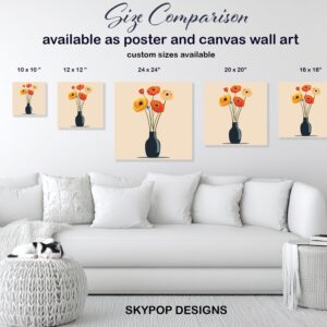 Ranunculus Vase Art
