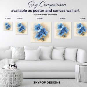 Delphinium Art