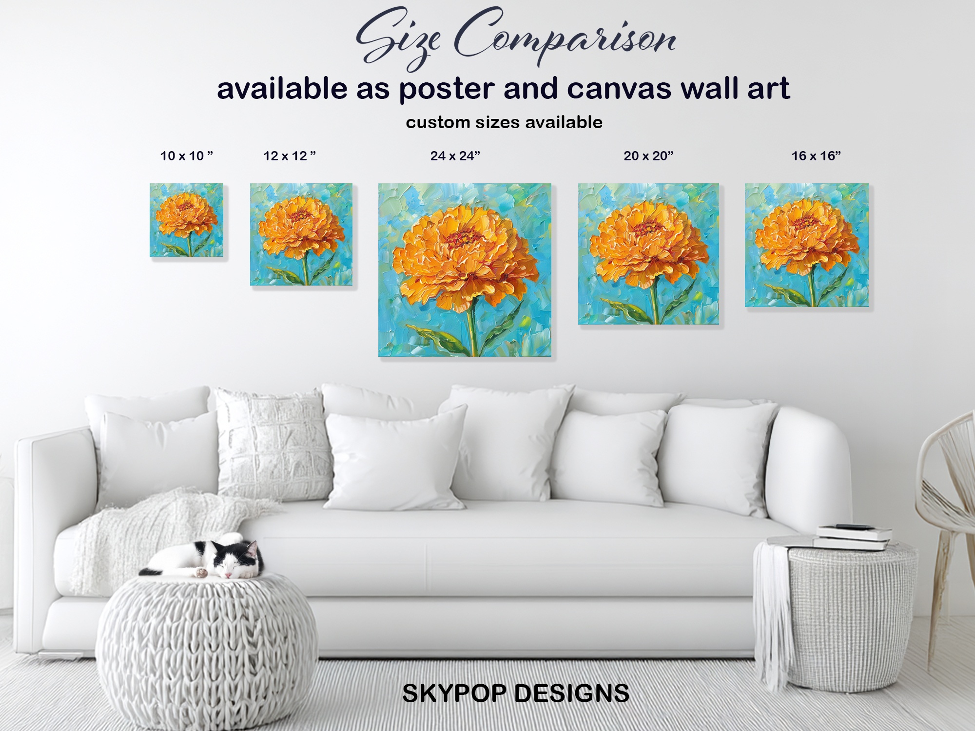 7.jpg Marigold Bloom Art