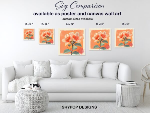Azalea Floral Art