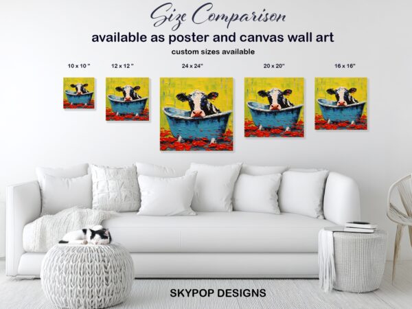 Highland Cow Art