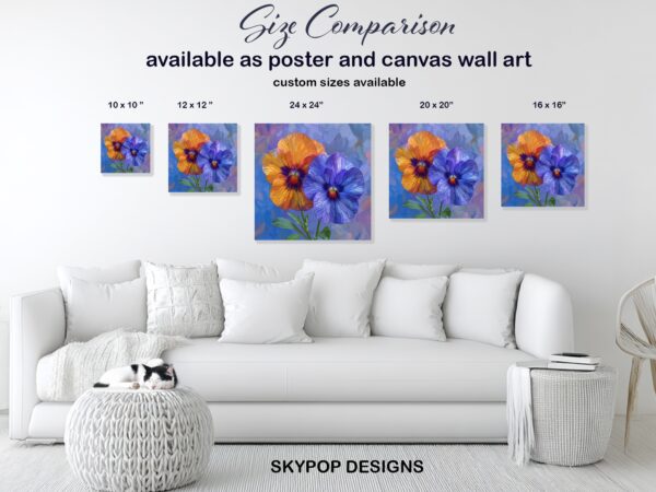 Pansy Art