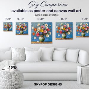Cosmos Flower Art