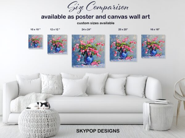 Bleeding Heart Flowers Art