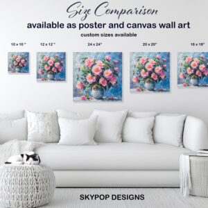 Camellia Vase Art