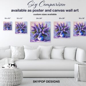 Lilac Bouquet Art