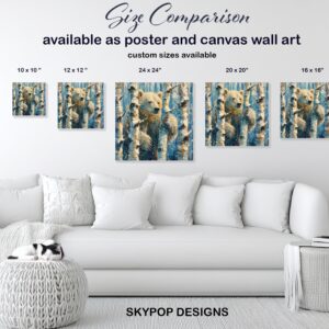 Bear Forest Art