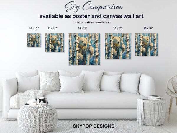 Bear Forest Art