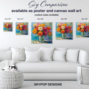 Zinnia Art