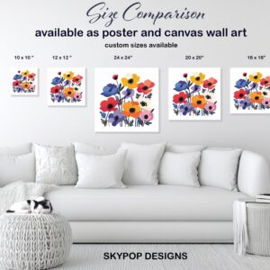 Anemone Garden Burst Art