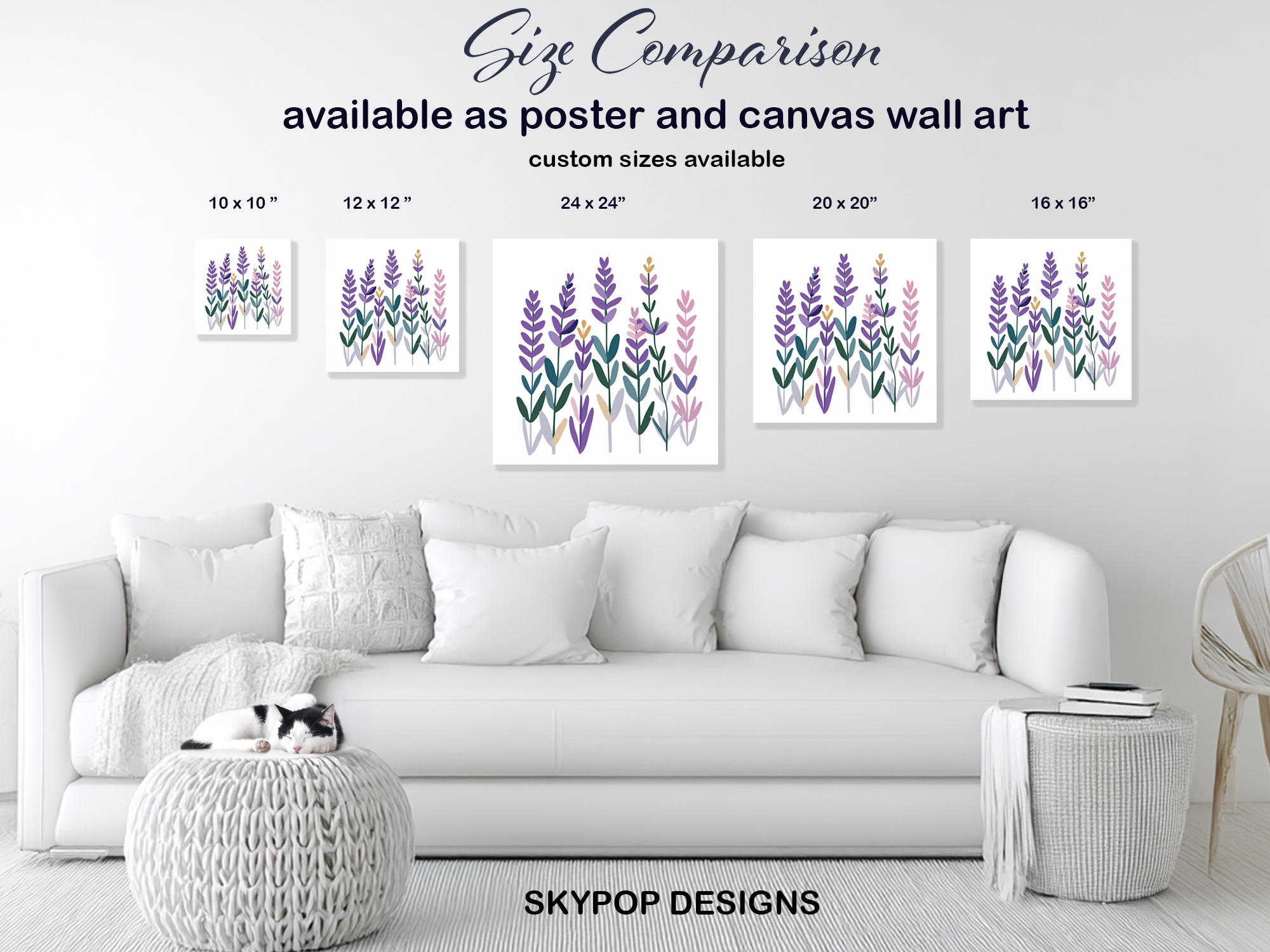 7.jpg Lavender Field Art