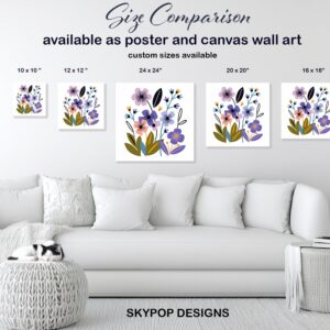 Daisy Meadow Blooms Art