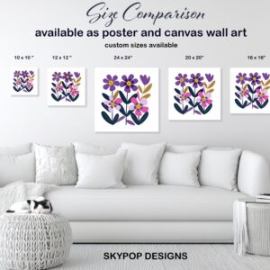 Zinnia Garden Art