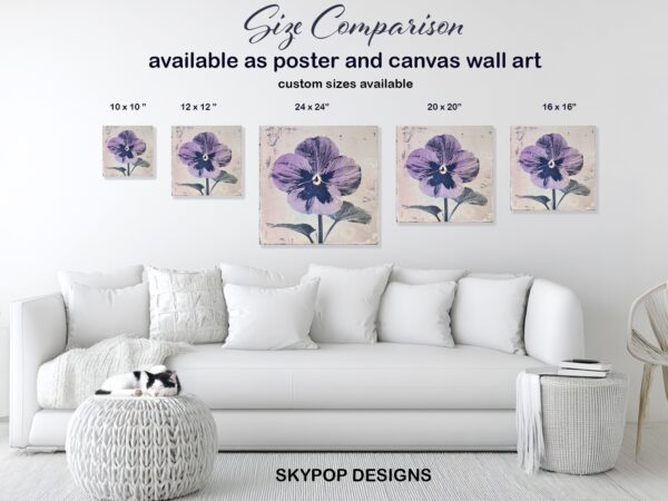 Pansy Art