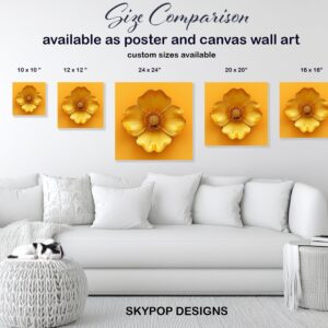 Cosmos Flower Art