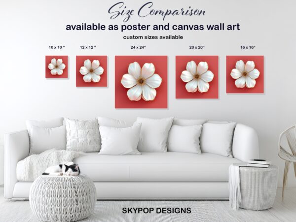 Magnolia Flower Art