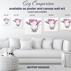 Highland Cow Art