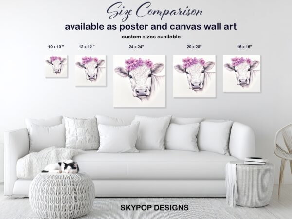 Highland Cow Art