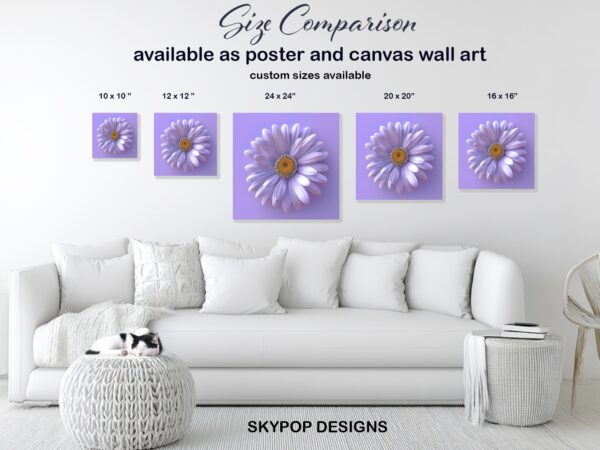 Daisy Flower Art