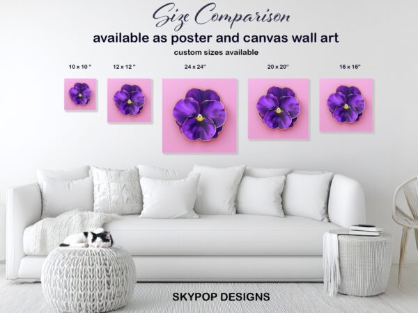 Pansy Art