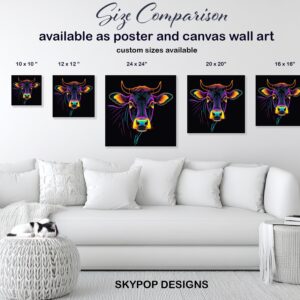 Highland Cow Art