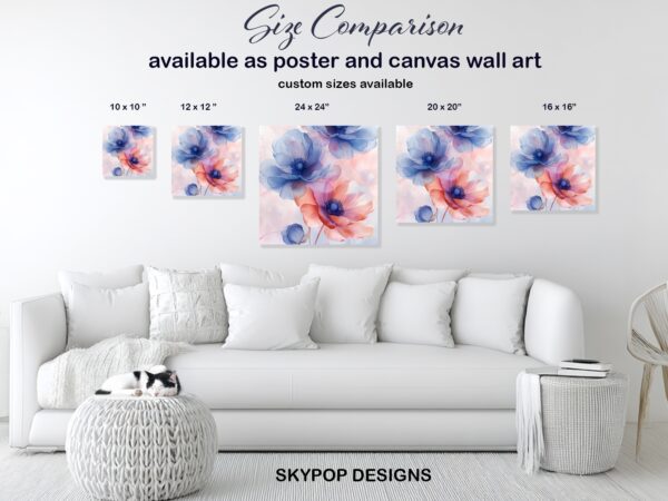 Anemone Bloom Art