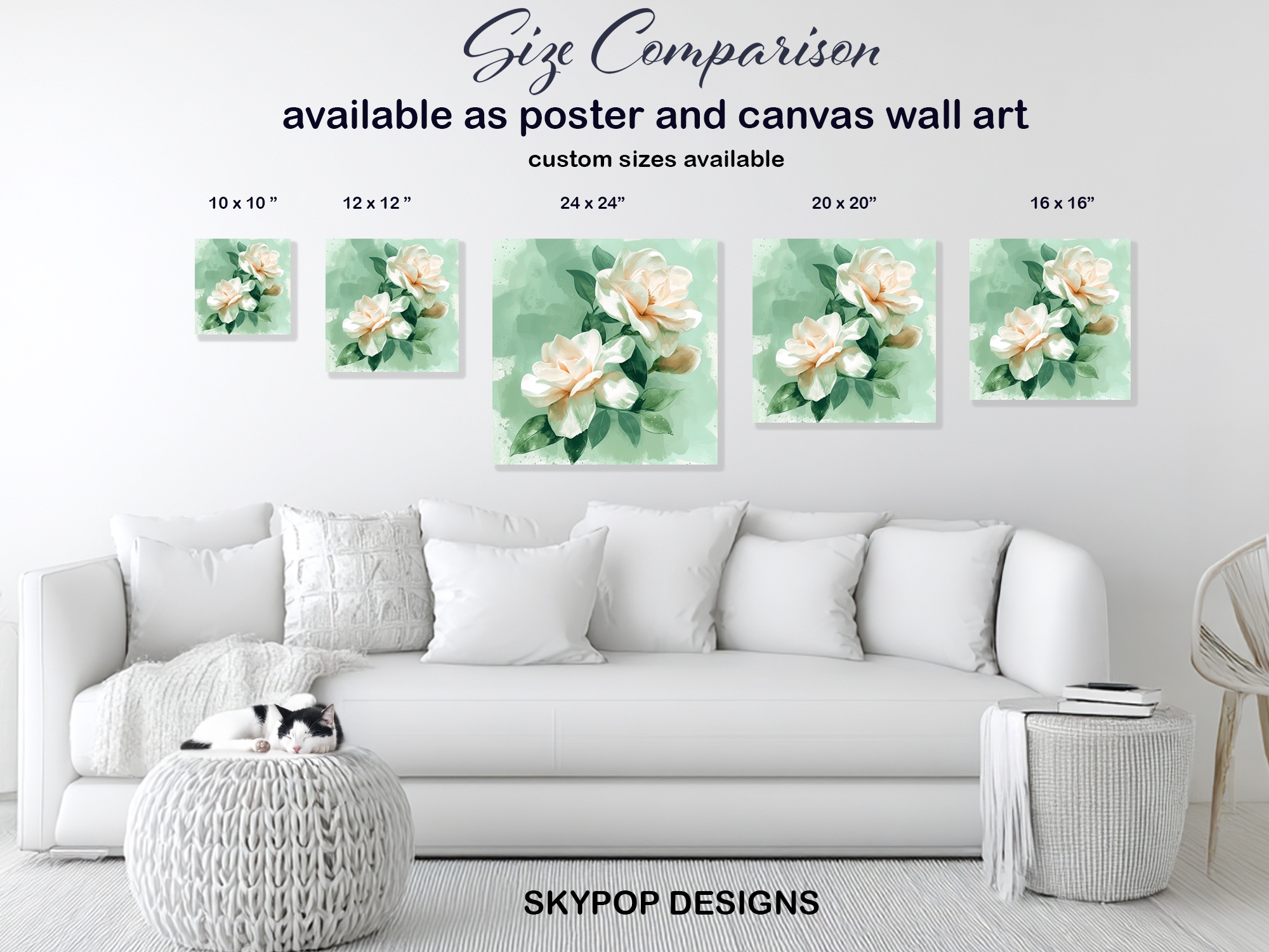 7.jpg Gardenia Blooms Art