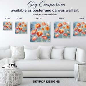 Ranunculus Blooms Art