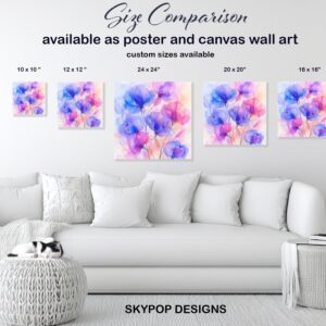 Sweet Pea Bloom Art
