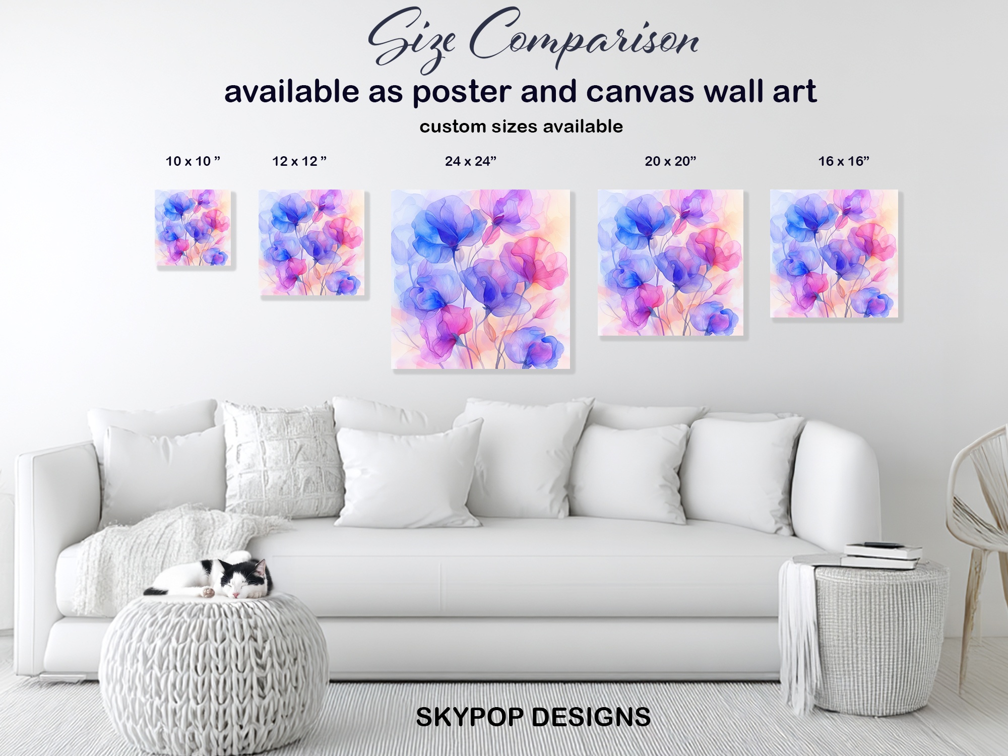 7.jpg Sweet Pea Bloom Art