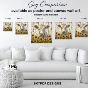 Highland Cow Art