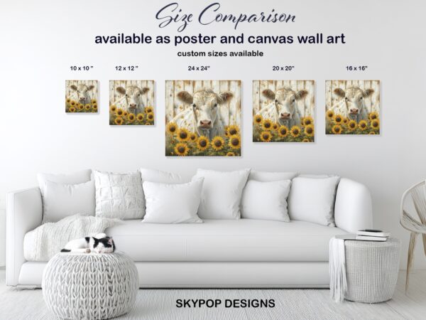 Highland Cow Art