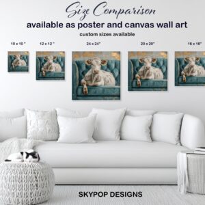 Highland Cow Art
