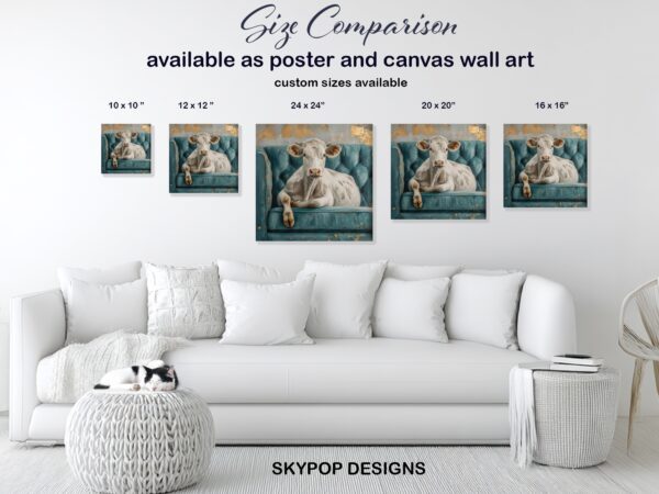 Highland Cow Art