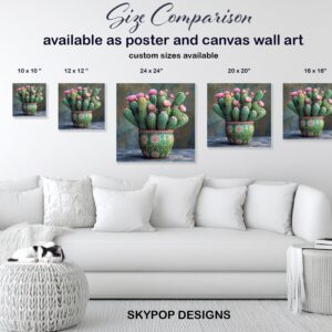 Cactus Flower Art