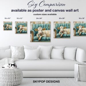 Highland Cow Art