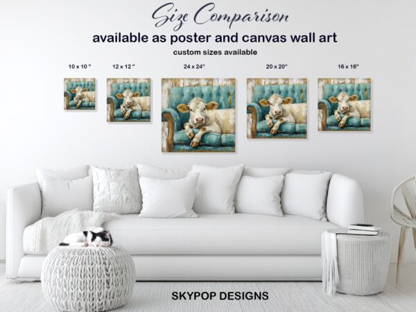 Highland Cow Art