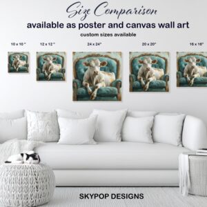 Highland Cow Art