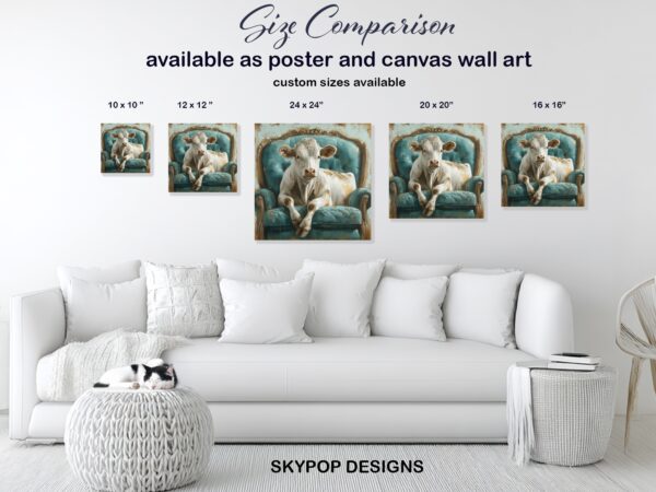 Highland Cow Art