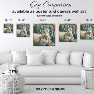 Highland Cow Art