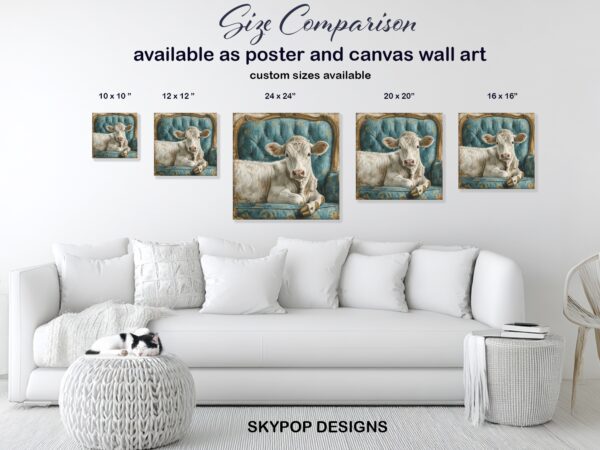 Highland Cow Art