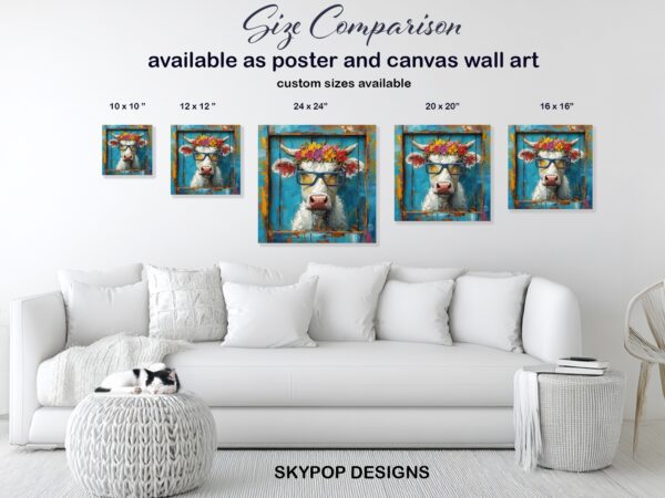 Highland Cow Art