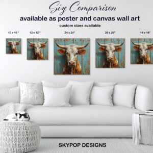 Highland Cow Art