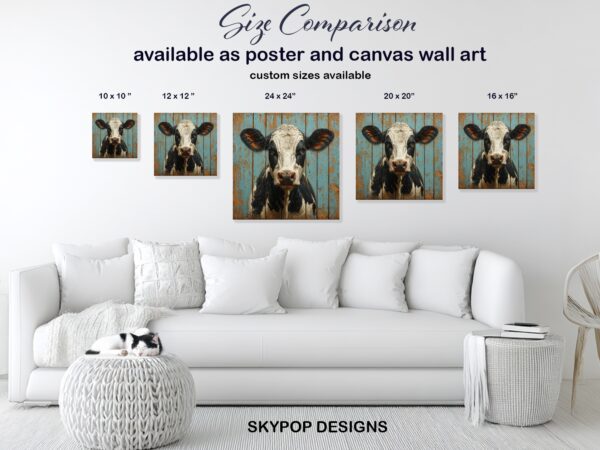 Highland Cow Art