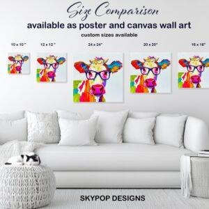 Highland Cow Art