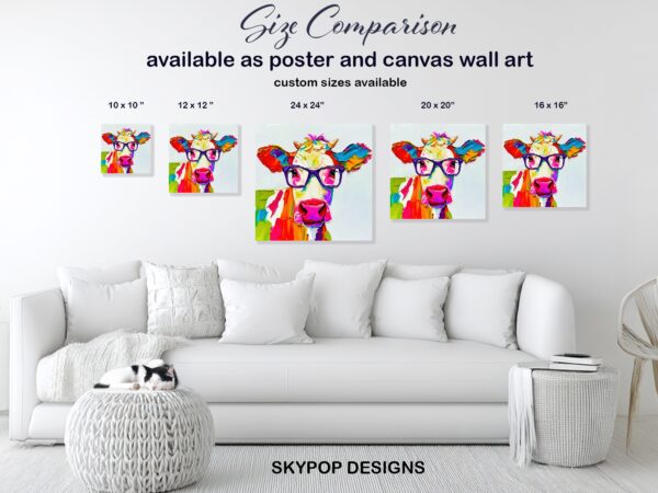 Highland Cow Art