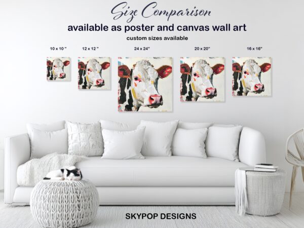 Highland Cow Art