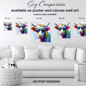 Highland Cow Art