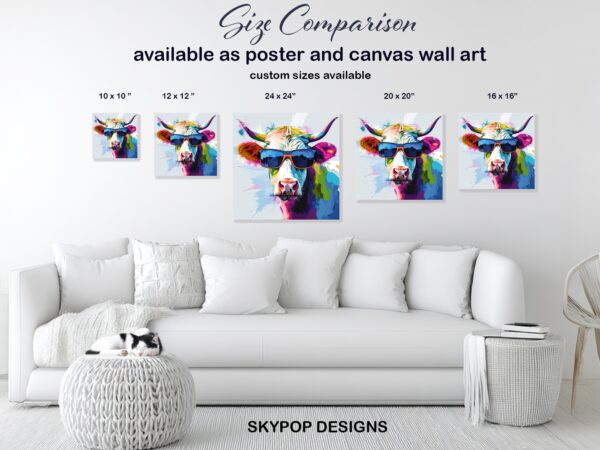 Highland Cow Art